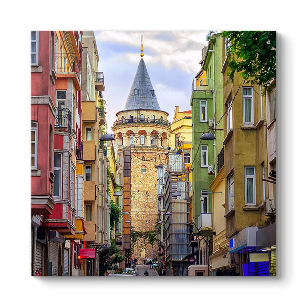 Galata Kulesi Kanvas Tablo - Model 3